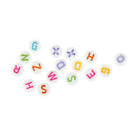 100pcs Colorful English Letters Alphabet Acrylic Beads For DIY Jewelry Making LJ