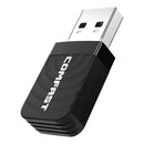 1300Mbps WiFi USB Adapter for PC, USB 3.0 WiFi Dongle, 5Ghz /2.4Ghz USB Wireless