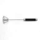 Easy Whisk Semi Automatic Stainless Whisks Hand Push Egg Beater Whip Milk Mixer