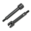 4mm Widen Axle Wheel Hub Set Counterweight for Axial SCX24 90081 1:24 RC Car