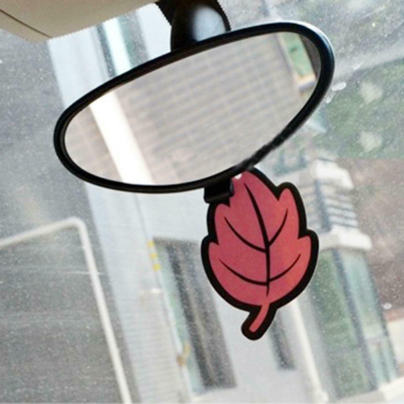 New 6 pcs Hanging Tree Leaf Air Freshener Auto Home Office Fragrance Scents