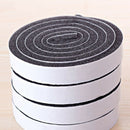 8pcs Door Window Foam Sticky Tape Strip Seal Noise Insulation Excluder Tape Roll