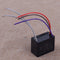CBB61 Capacitor 2.5uF + 3.5uF + 4uF 5 Wire 250VAC Capacitor fit for Ceiling Fan