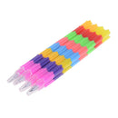 4 pcs/bag Creative rainbow multi-function building block pen pencil 8 knots  Gw