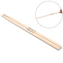 2pcs 7a wood drumsticks stick for beginner lightweight drum sticksmusicalpart3C