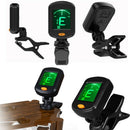 Chromatic LCD Clip On Tuner Electric Acoustic Guitar Bass Violin, Banjo, Ukulele