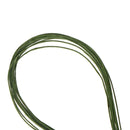 12Pcs Green Floral Tape Iron Wire Artificial Flower Stub Stem DIY Decor 60cm M&O