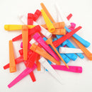 10X 2.8 inch(7cm) Plastic Golf Tees Golfer Golfing Club Wedge Tools BIN