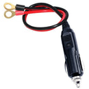 1Ft Car Male Cigarette Lighter Male Plug Adapter To Battery Ring Terminal H