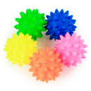 1pc vinyl pet dog squeaker squeaky sound ball toys pet supplies 6.5cm randomly&