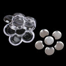 Empty Petals Design Eyeshadow Lipstick Storage Box Case Cosmetic Packing Pale Kw