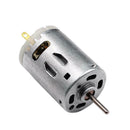 RS-385 High Speed Micro DC Motor Brushed Metal Stainless Steel Gear Motor A