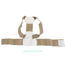 Adjustable Shoulder Lumbar Back Support Brace Belt Strap Posture Corrector