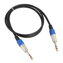 Instrument Guitar Cable Amp Cord 1/4inch for Electric Guitar Bass Parts 1m