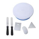 Multi-function Cake Turntable Stand Decorating Kit Set Pastry Tools 27.5cm