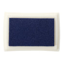 Blue Ink Pad Inkpad Rubber Stamp Finger Print Craft Non-Toxic Baby Safe E7J5