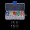 5mm LED Lights Emitting Diodes Assortment Set Kit for  400-Pack