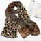 Womens Long Soft Wrap Shawl Leopard Chiffon Scarf Autumn AU Q8G4. N4Z0 G6O0