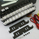 2PCS Practical 12V 30LED Car Day Running Lamp with Turn Light Function