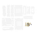 Acrylic Shell Case Box Enclosure Kit Supporting Hard Disk for Banana Pi/ Pro