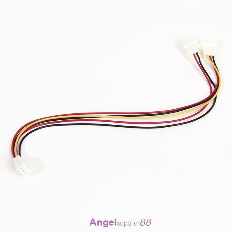 5Pcs 12V 3 Pin Female to 2/3 Pin Male PC Fan Power Splitter Extension Cable