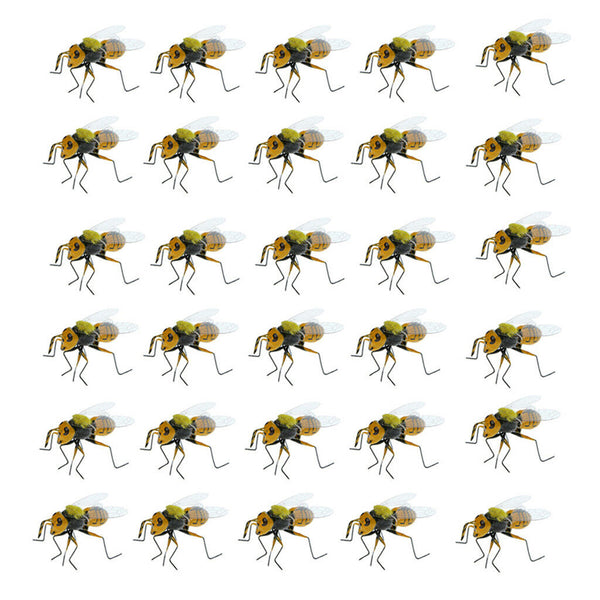 30x Bee Summer Insect Statue Tree Lawn Ornament Animal Sculpture Decor Gift