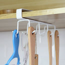 Kitchen Storage Rack Cupboard Hanging Hook Shelf Cup Dish Hanger Storage Hol Ew