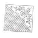 DIY Square Lace Metal Cutting Dies Stencils Scrapbook Album Paper Card Craft