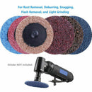 2-Inch Roloc Sanding Discs Fine Medium Coarse Assorted Pack 45Pcs Roll Lock