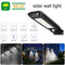Outdoor Solar Street Light Waterproof Path Yard Motion Sensor Lamp (60LED) A