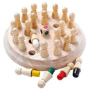 Wooden Memory Match Stick Chess Children Kids Educational Puzzles Toys