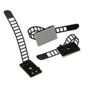 100 Pcs Adjustable Cable Clips Self-Adhesive Cord Fixer Wire Clamp Strap Ho H9R1