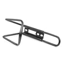 Aluminum Alloy Bicycle Water Bottle Holder MTB Bike Kettle Stand (Black)