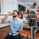 Bluetooth Wireless Microphone Speaker Handheld Karaoke Mic KTV Music Player A