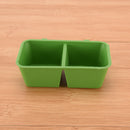 2 in 1 Parrot Food Water Bowl Cups Bird Pigeons Cage Sand Cup Feeding Feeder*~ES