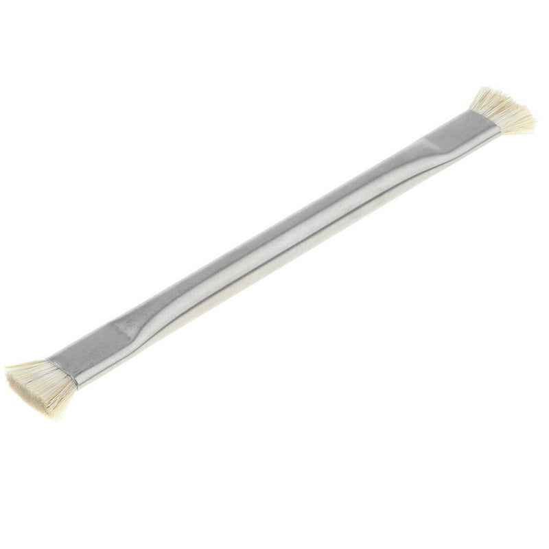 Chip IC Phone Motherboard Dual Head Dusting Brush Hard Brush Cleaning Tool