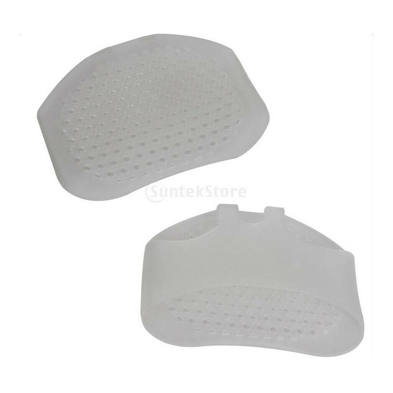 1 Pair Open-toed Forefoot Cushions Toe Separators Metatarsal Pad Pain Relief