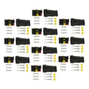 20 Kits 3 4 Pin Sealed Waterproof Electrical Wire Connector Plug Car Auto