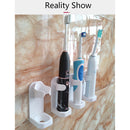 ABS Wall Mounted Electric Toothbrush Holder for Bathroom 50x43x100mm