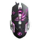 Apedra A8 USB Wired Gaming Mouse 6 Buttons 3200DPI RGB Optical Game Mice