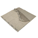 Gray Striped Pachira Drape Balcony Bedroom Living Room Window Drape Curtain Q2N8