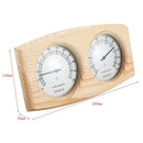Sauna Room Wood Thermometer Hygrometer Steam Sauna Room Thermometer Instrum