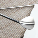 Cocktail spoon 6 piece cocktail spoon drinking tube Bistro Cromargan stainl I7A9