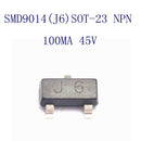 45-Values SMD9014 (J6) NPN Power General Purpose Transistors Assortment Kit -