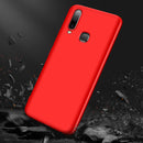Universal Mobile Phone Case Frosted Protective Cover for VIVO Y12/ Y17 Red A