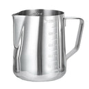 Stainless Steel Milk Coffee Pitcher Latte Espresso Frothing Scale Jug 600ml