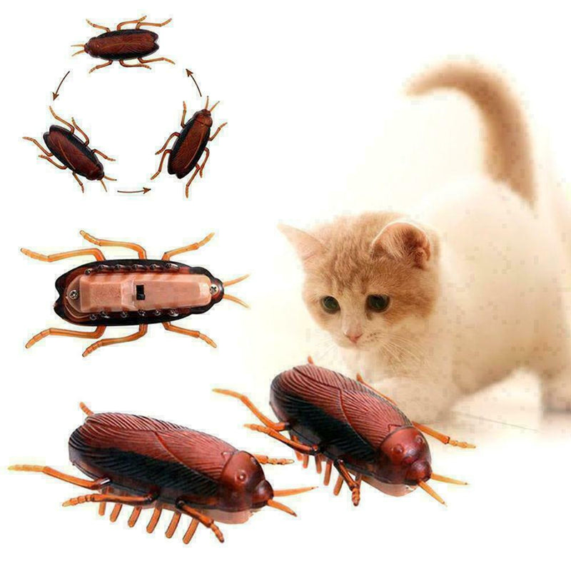 Dog Cat Interactive Electronic Cockroach Intelligence Training Pet Activity Q3Q4
