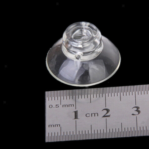 4pcs 25mm Diameter High Transparent Suction Cup Holder Sucker / Heart-shaped