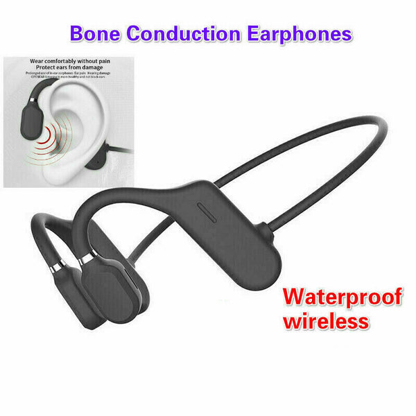 Waterproof IPX8 Bone Conduction Wireless 5.0 Headset Wireless Stereo Headphone b