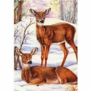 Two Deer DIY 5D Full Drill Diamond Painting Embroidery Cross Stitch Home De